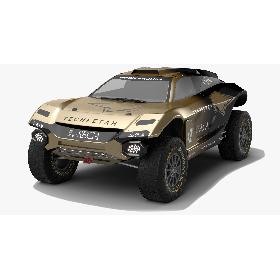 Techeetah Pre Season Livery Extreme E Season 2021 3D model